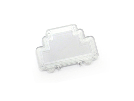 End transparent panel for ALUD enclosures ALUD2MG-PANEL-C